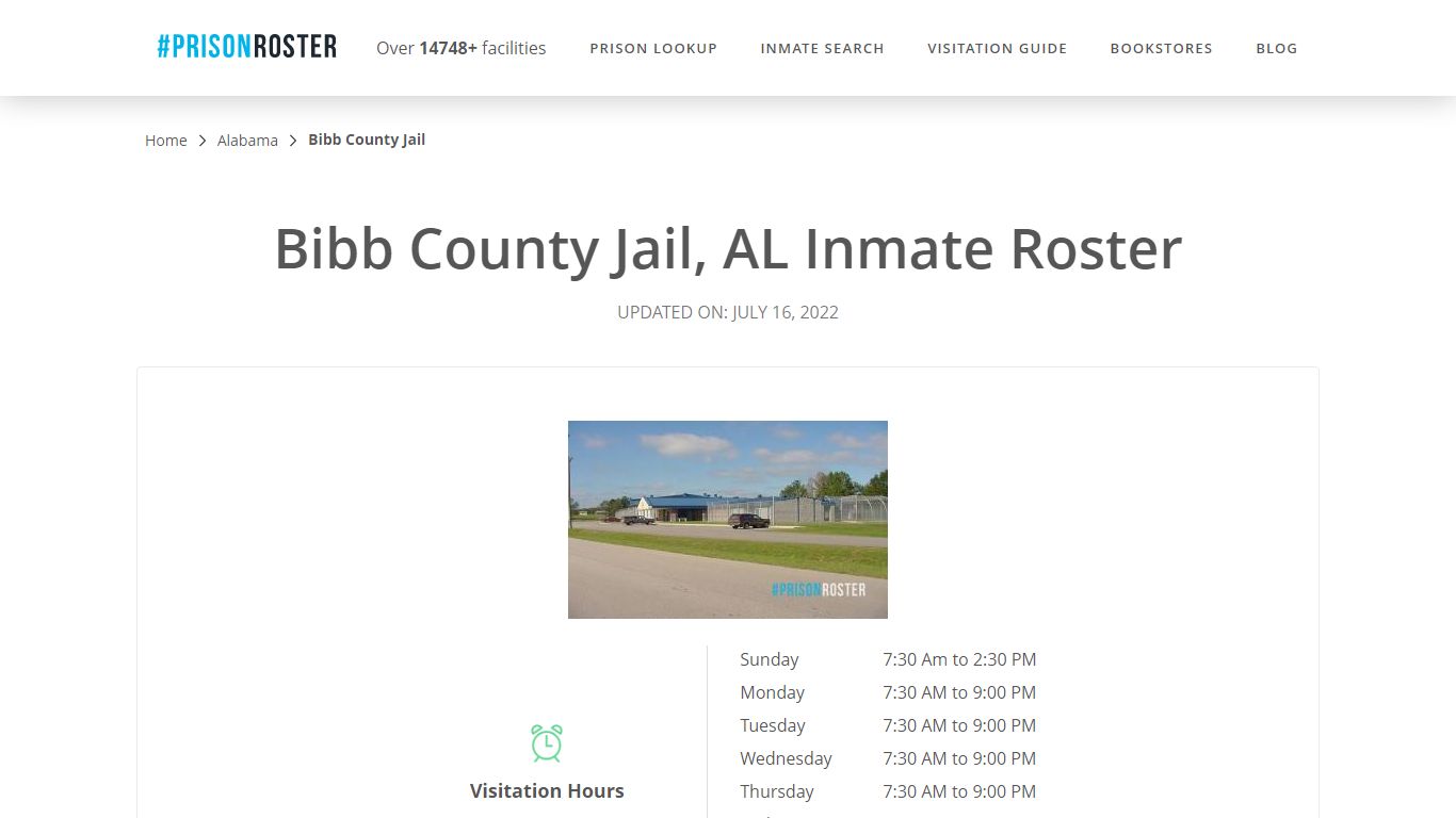 Bibb County Jail, AL Inmate Roster - Prisonroster