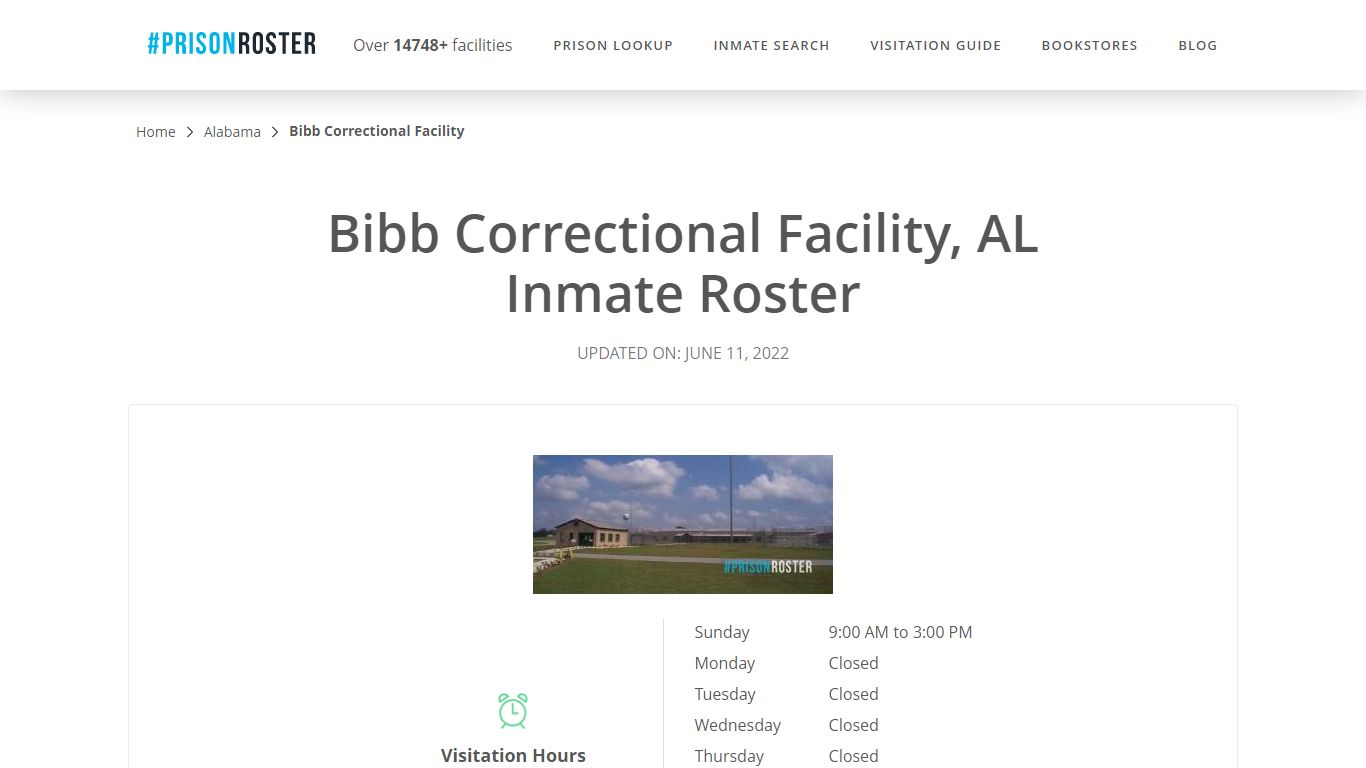 Bibb Correctional Facility, AL Inmate Roster - Prisonroster